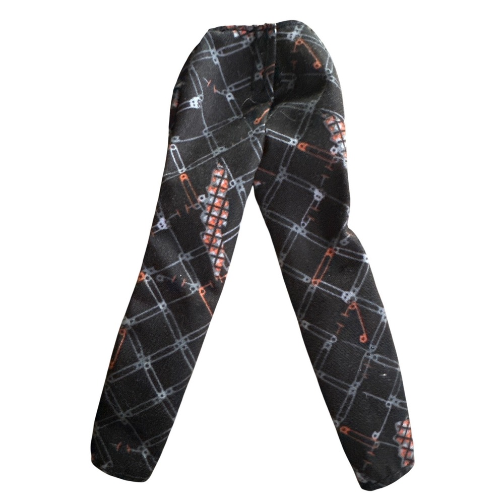 Monster High - Scarah Screams - Freaky Fusion - Black Safety Pin Pants Only